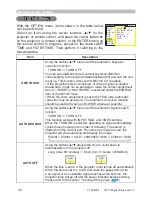 Предварительный просмотр 38 страницы 3M Digital Projector X75 Operator'S Manual