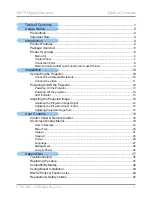 Предварительный просмотр 3 страницы 3M DX70 - Digital Projector XGA DLP Operator'S Manual