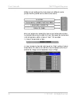 Предварительный просмотр 28 страницы 3M DX70 - Digital Projector XGA DLP Operator'S Manual