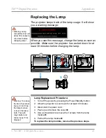 Предварительный просмотр 43 страницы 3M DX70 - Digital Projector XGA DLP Operator'S Manual