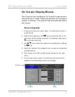 Preview for 21 page of 3M DX70i Operator'S Manual