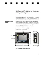 Preview for 5 page of 3M Dynapro ET 3200 Series Getting Started Manual