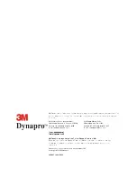 Preview for 97 page of 3M Dynapro ET 3200 Series User Manual