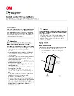 3M Dynapro ET 350L3 Installation Manual preview