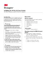 Preview for 1 page of 3M Dynapro ET 355 Monitor HL Installation Manual