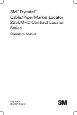 Preview for 1 page of 3M Dynatel 2273M-iD Series Operator'S Manual