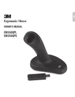 3M EM500GPL-AM - Ergonomic Mouse Large Owner'S Manual preview