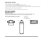 Предварительный просмотр 3 страницы 3M Filtrete 4WH-QCTO-S01 Installation And Operating Instructions Manual