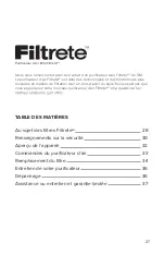 Предварительный просмотр 27 страницы 3M Filtrete FAP-T03-A2 Series Manual