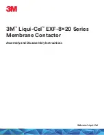 3M Liqui-Cel EXF-8x20 Series Assembly And Disassembly Instructions preview