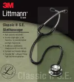 Предварительный просмотр 1 страницы 3M Littmann Classic II S.E. Manual