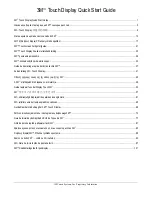 Preview for 1 page of 3M M1500SS MicroTouch Quick Start Manual