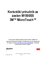 Предварительный просмотр 51 страницы 3M M1500SS MicroTouch User Manual