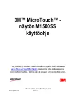 Предварительный просмотр 171 страницы 3M M1500SS MicroTouch User Manual