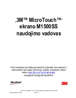 Предварительный просмотр 341 страницы 3M M1500SS MicroTouch User Manual