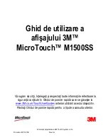 Предварительный просмотр 437 страницы 3M M1500SS MicroTouch User Manual