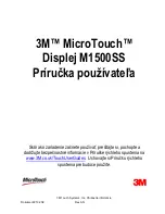 Предварительный просмотр 461 страницы 3M M1500SS MicroTouch User Manual