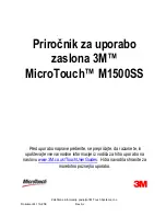 Предварительный просмотр 485 страницы 3M M1500SS MicroTouch User Manual