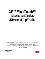 Предварительный просмотр 81 страницы 3M M1700SS - MicroTouch - 17" LCD Monitor User Manual