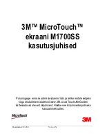 Preview for 157 page of 3M M1700SS - MicroTouch - 17" LCD Monitor User Manual
