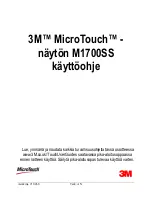 Предварительный просмотр 183 страницы 3M M1700SS - MicroTouch - 17" LCD Monitor User Manual