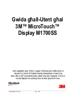 Preview for 389 page of 3M M1700SS - MicroTouch - 17" LCD Monitor User Manual