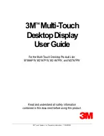 3M M1866PW User Manual предпросмотр