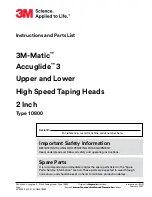 Preview for 77 page of 3M Matic 8000a-I Instructions And Parts List