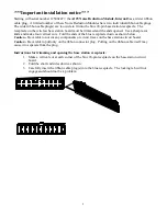 Preview for 2 page of 3M MODULE A125 Installation Instructions