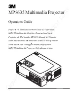 Предварительный просмотр 2 страницы 3M MP8635B Operator'S Manual