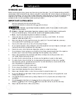 Preview for 5 page of 3M MP8635B Operator'S Manual