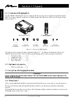 Preview for 8 page of 3M MP8635B Operator'S Manual