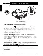 Предварительный просмотр 12 страницы 3M MP8635B Operator'S Manual