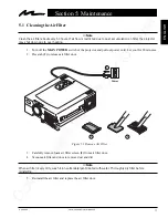 Предварительный просмотр 19 страницы 3M MP8635B Operator'S Manual