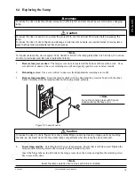 Предварительный просмотр 21 страницы 3M MP8635B Operator'S Manual