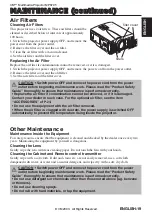 Preview for 20 page of 3M MP8775i Operator'S Manual