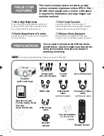 Preview for 4 page of 3M MP8790CN Operator'S Manual