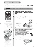 Preview for 17 page of 3M MP8790CN Operator'S Manual