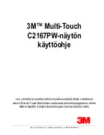 Preview for 103 page of 3M Multi-Touch C2167PW User Manual