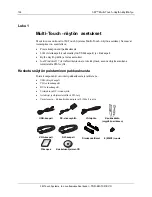 Preview for 107 page of 3M Multi-Touch C2167PW User Manual