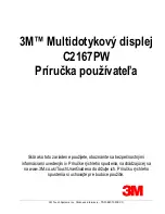 Preview for 277 page of 3M Multi-Touch C2167PW User Manual