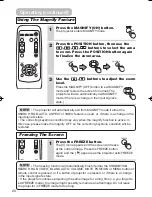 Preview for 20 page of 3M Multimedia Projector H10 Operator'S Manual