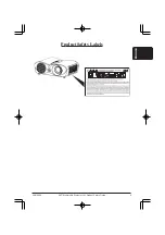 Preview for 9 page of 3M Multimedia Projector H10 Product Safety Manual