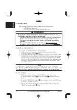 Preview for 10 page of 3M Multimedia Projector H10 Product Safety Manual