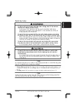 Preview for 11 page of 3M Multimedia Projector H10 Product Safety Manual