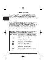 Preview for 14 page of 3M Multimedia Projector H10 Product Safety Manual