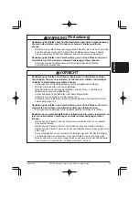 Preview for 25 page of 3M Multimedia Projector H10 Product Safety Manual