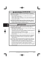 Preview for 34 page of 3M Multimedia Projector H10 Product Safety Manual