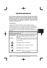 Preview for 41 page of 3M Multimedia Projector H10 Product Safety Manual