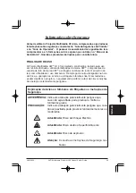 Preview for 59 page of 3M Multimedia Projector H10 Product Safety Manual